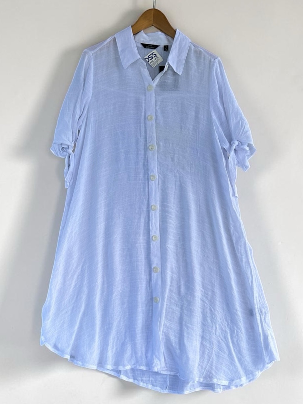 🎉5 for $45🎉 NWT Mlle Gabrielle dress size 1X white